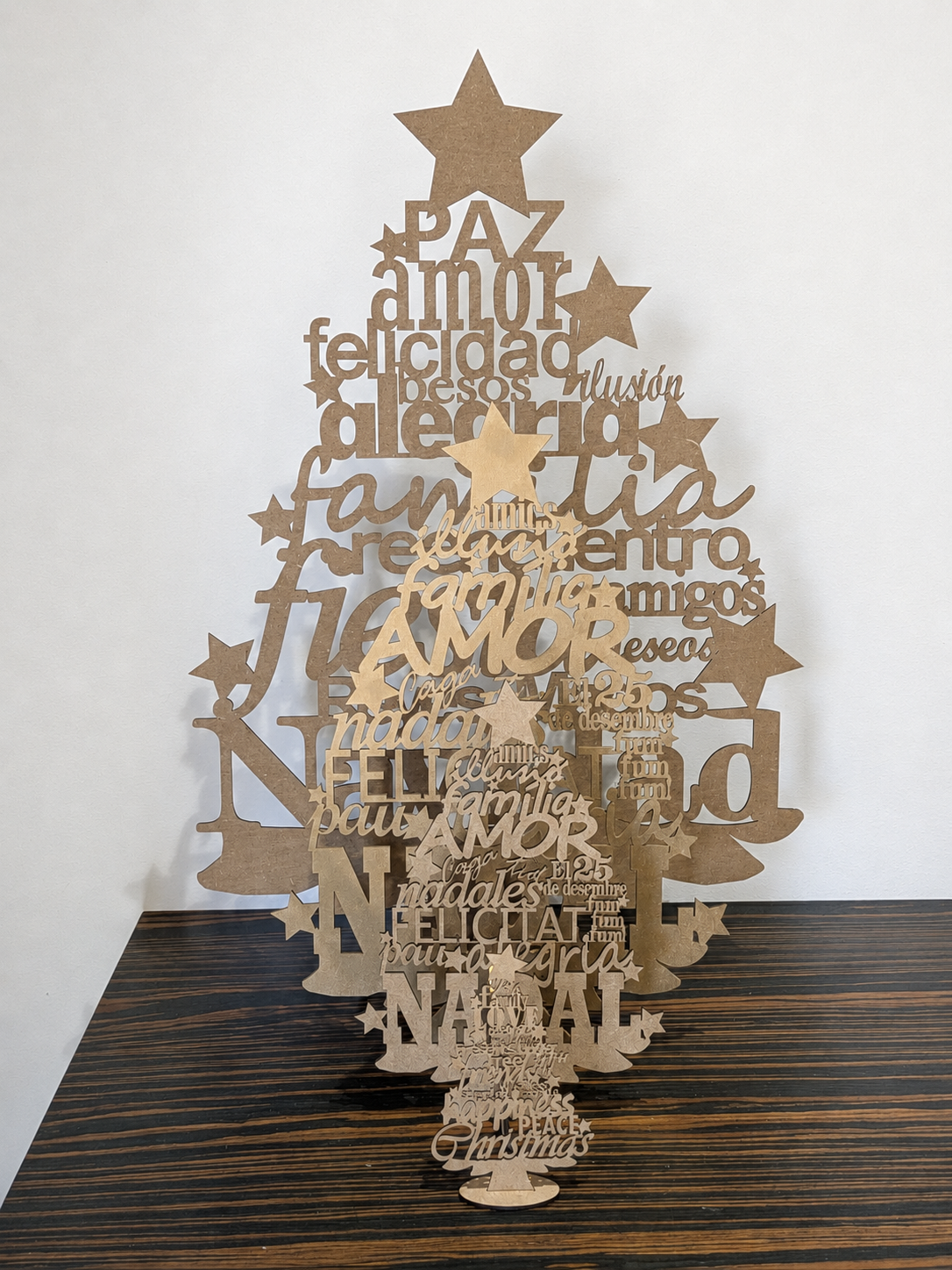 Árbol de Navidad idiomas