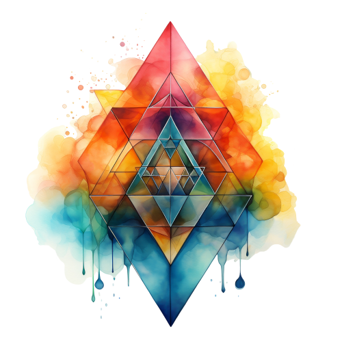 Madera con ánima: Tetrahedrons