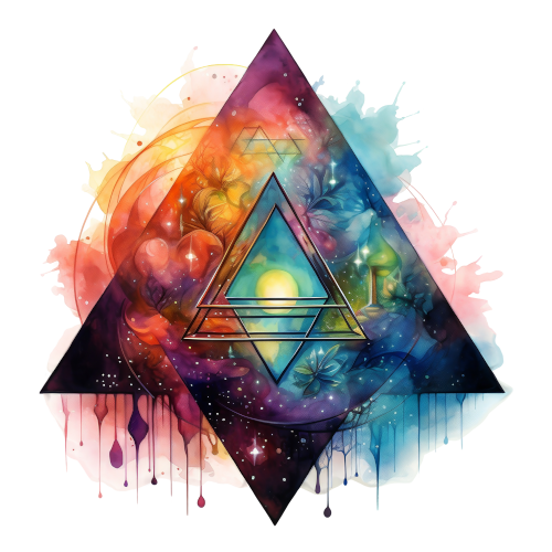 Madera con ánima: Tetrahedrons