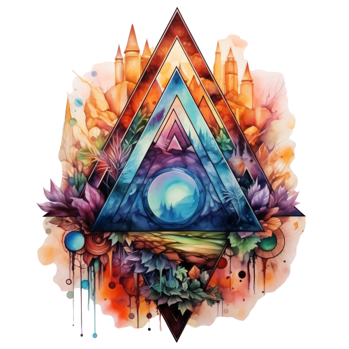 Madera con ánima: Tetrahedrons