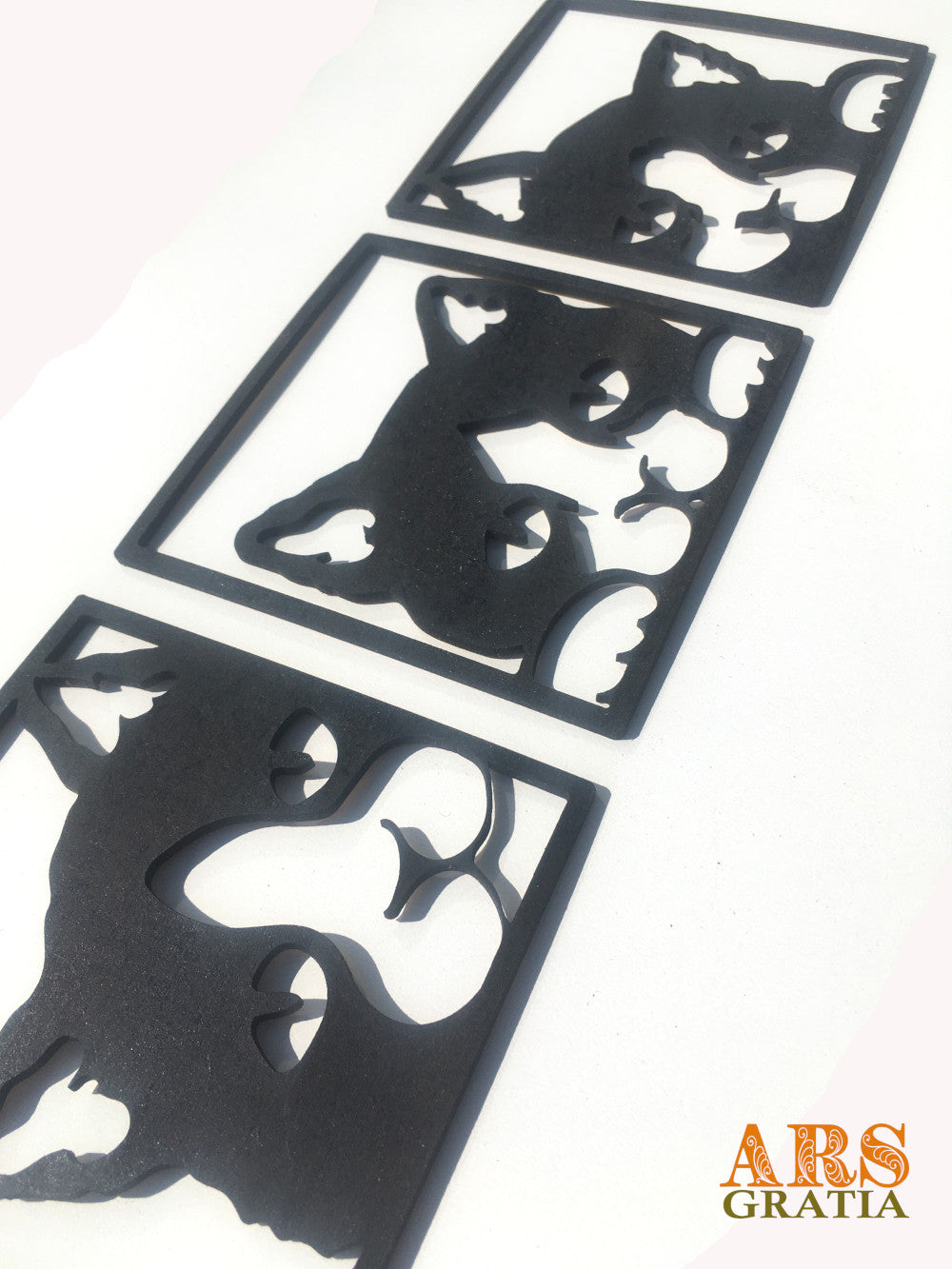 Cuadro de pared con gatos