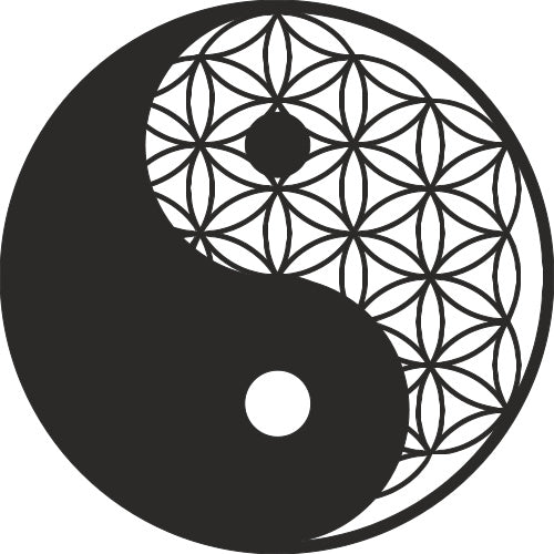 Madera con ánima: Mandalas de pared (Grandes)