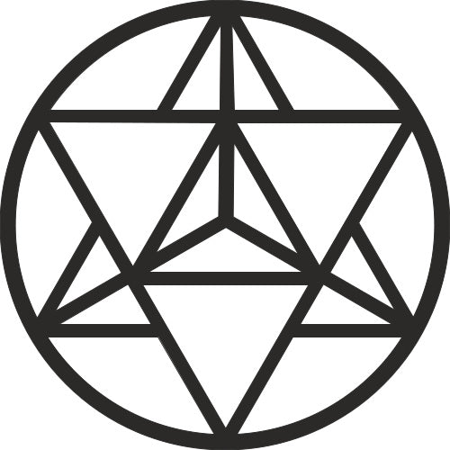 Madera con ánima: Mandalas de pared (Grandes)