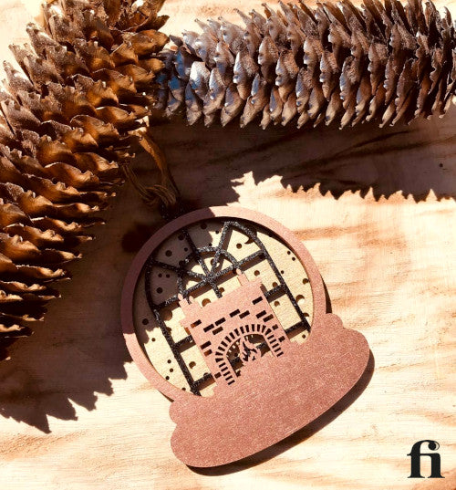 Boules de neige de noël