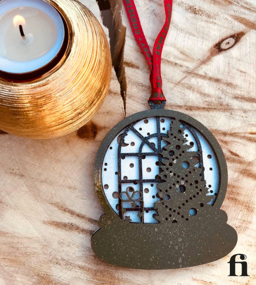 Boules de neige de noël