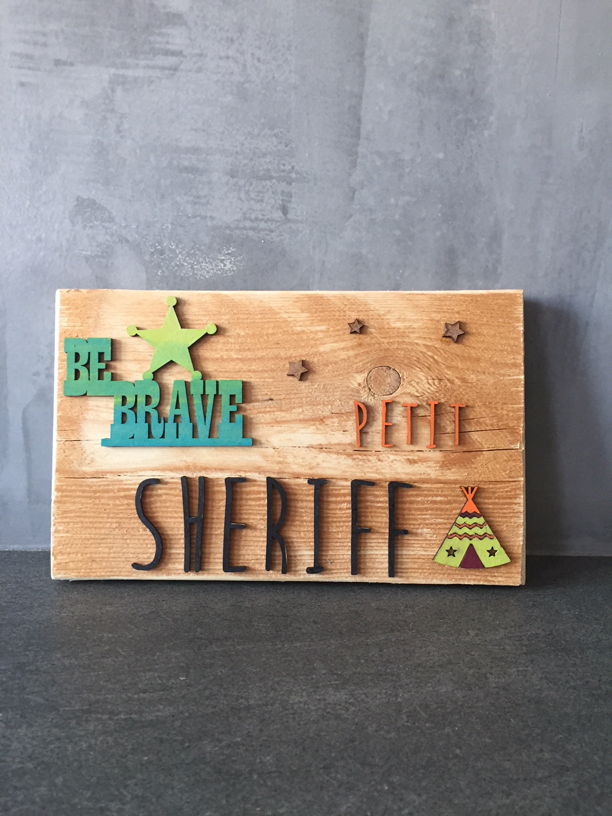 Letras pequeñas personalizadas para pintar