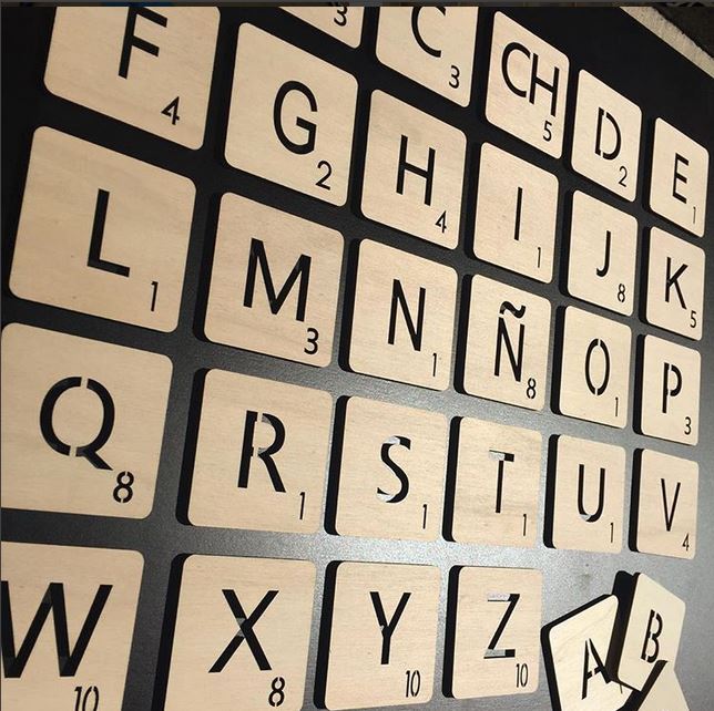 Letras Scrabble