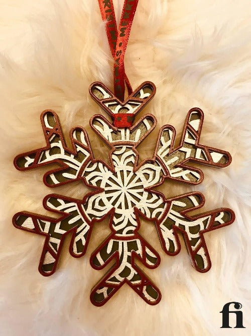 Copos de nieve mandalas