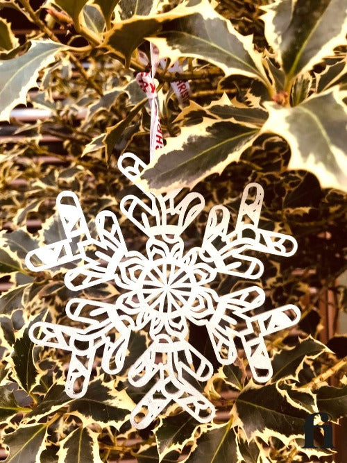 Copos de nieve mandalas