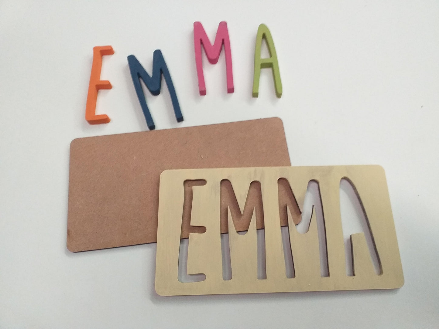 Nombres para aprender a escribir