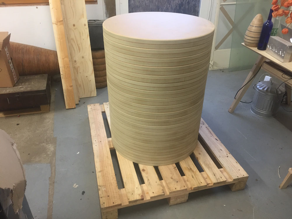 Círculos de madera DM (50 - 120 cms)