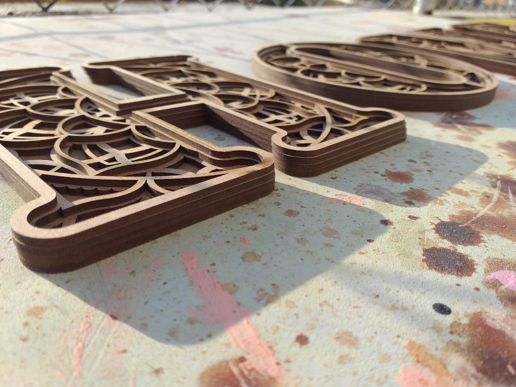 Letras Mandalas