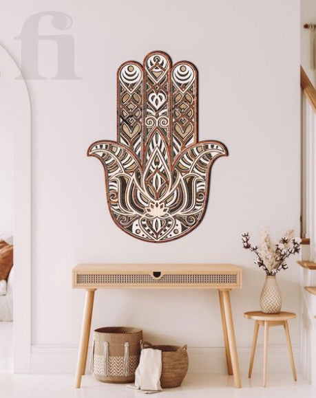 Cuadro de pared - Mandala Mano de Fátima
