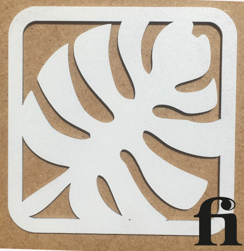 Hojas decorativas de monsterra