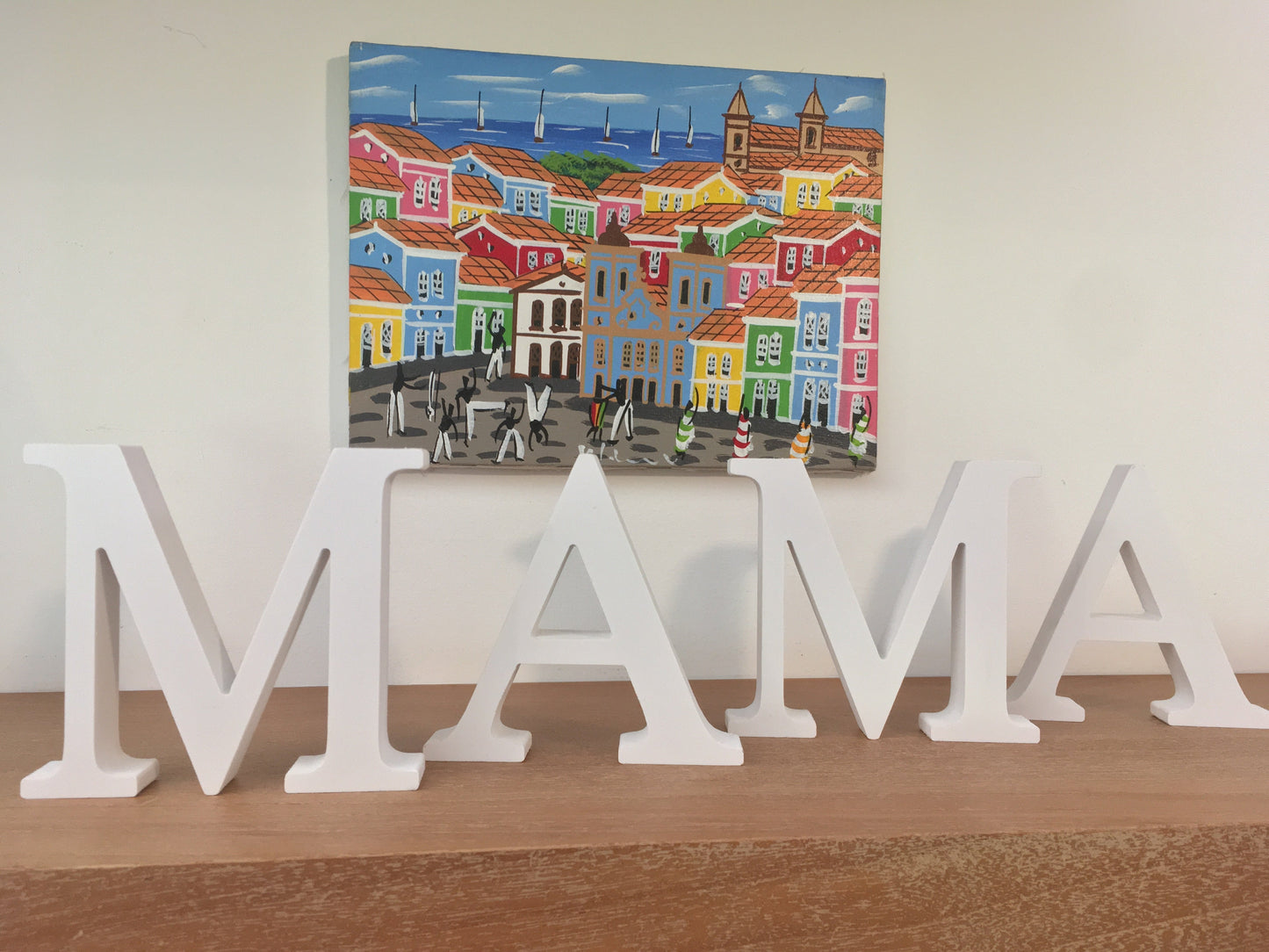 Letras corporeas y decorativas blancas de tamaño 10 a 100 cms