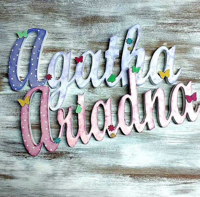 Nombres decorativos para niños