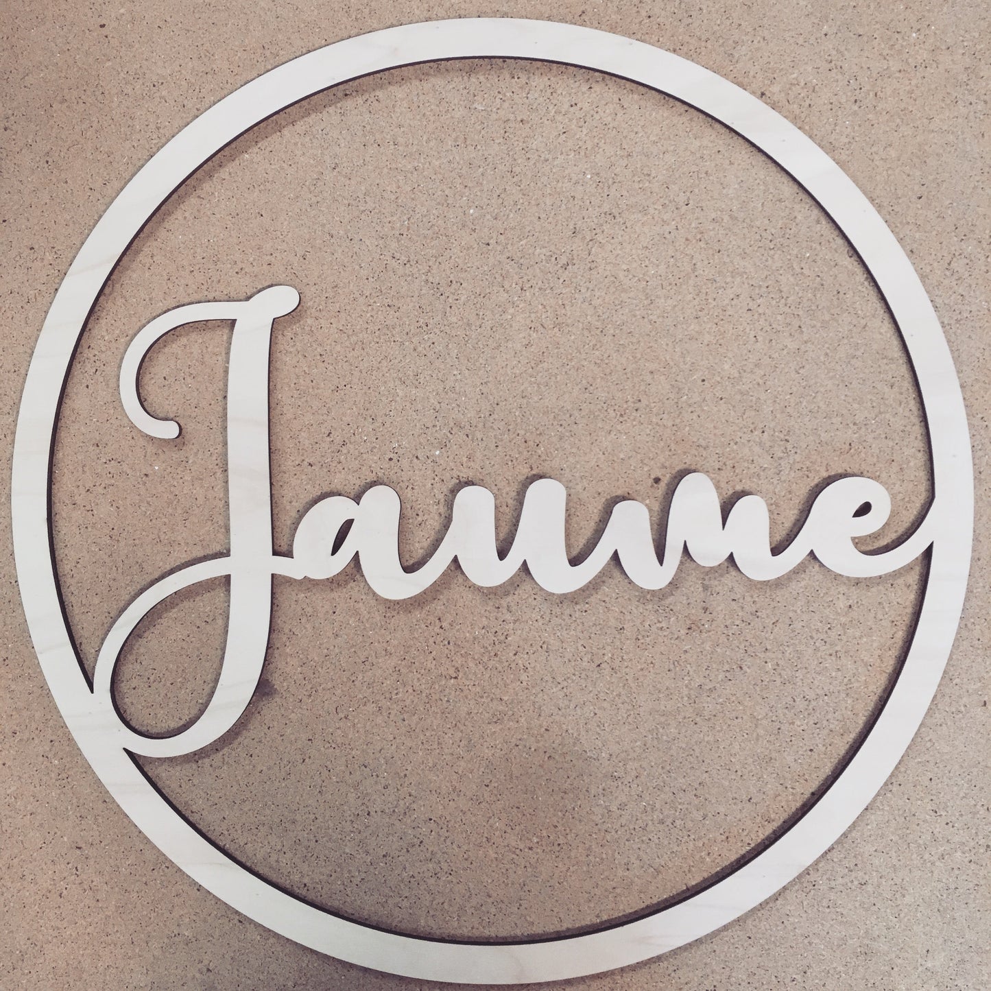 Nombre de madera para novio/novia