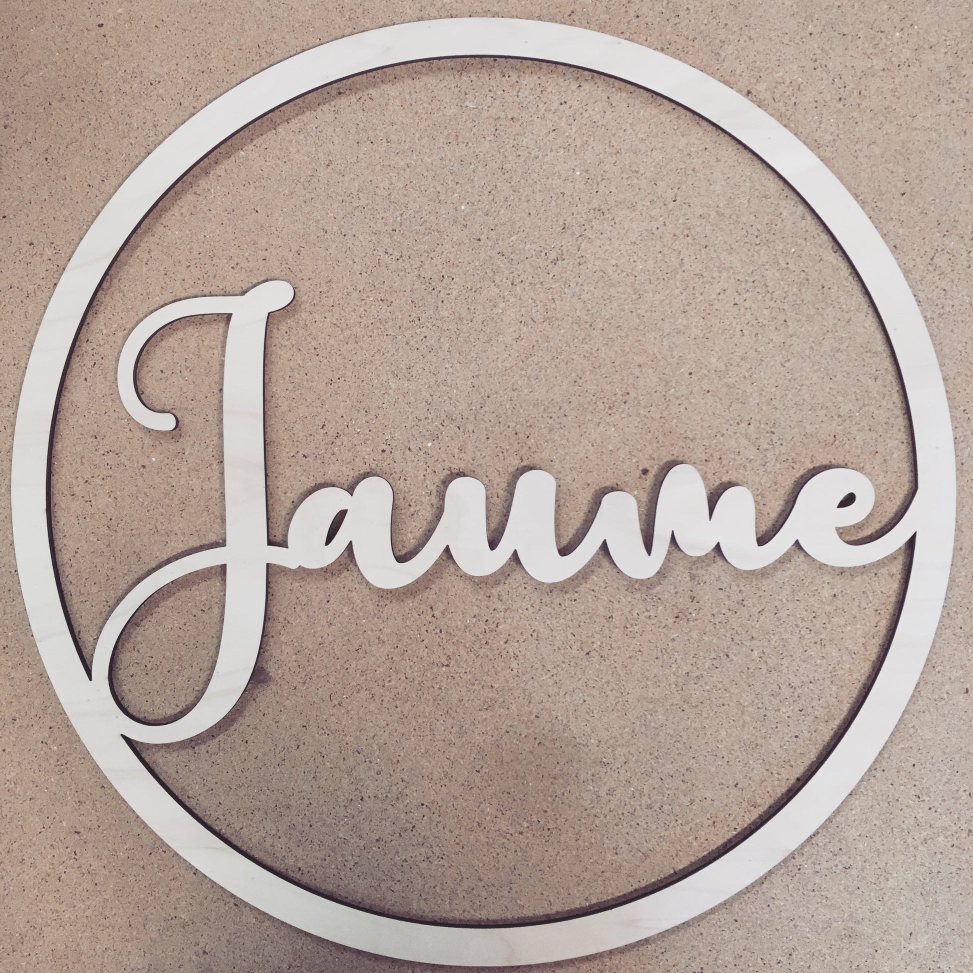 Nombre de madera para novio/novia