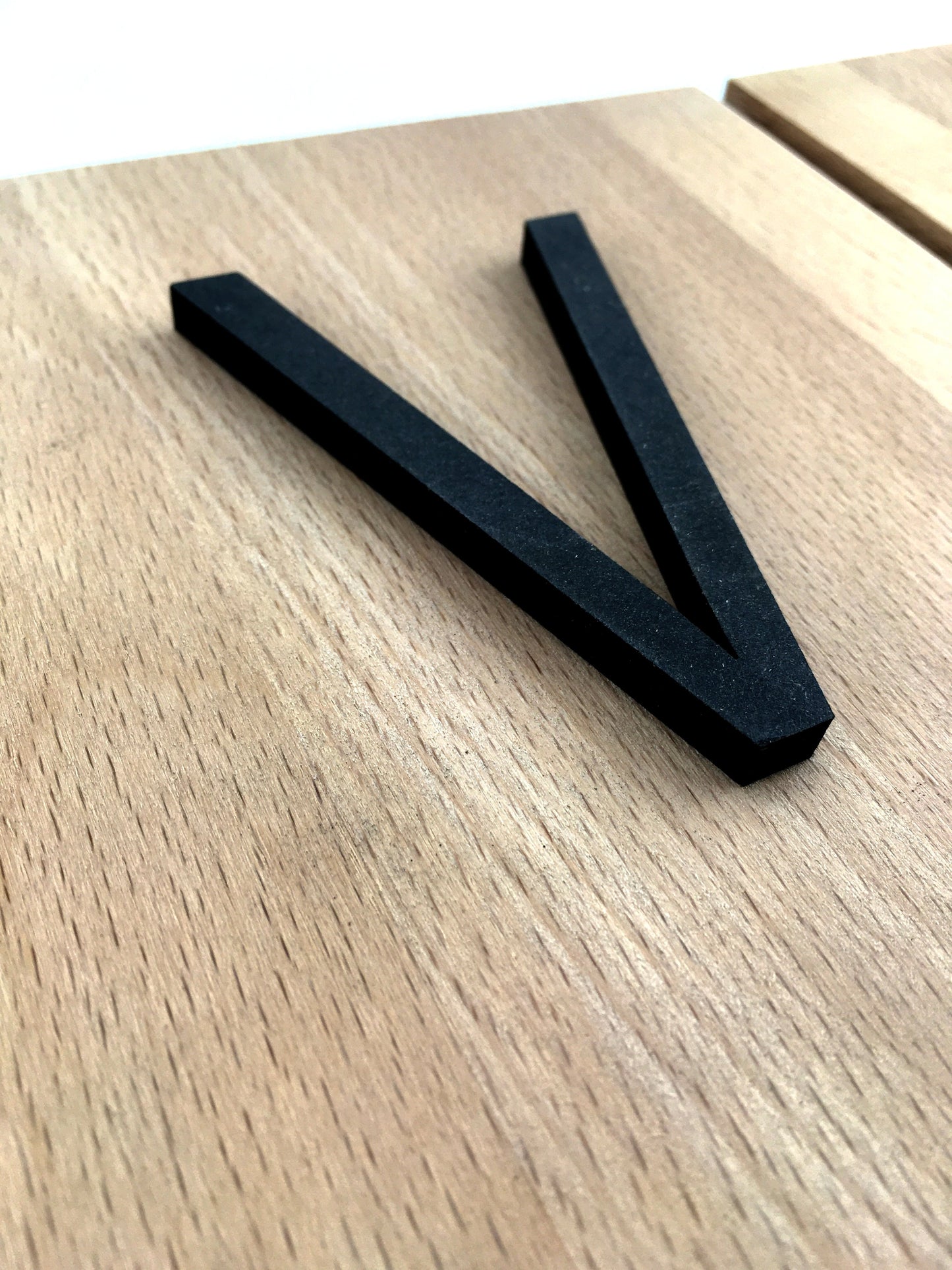 Letras decorativas Scrabble grandes de madera natural