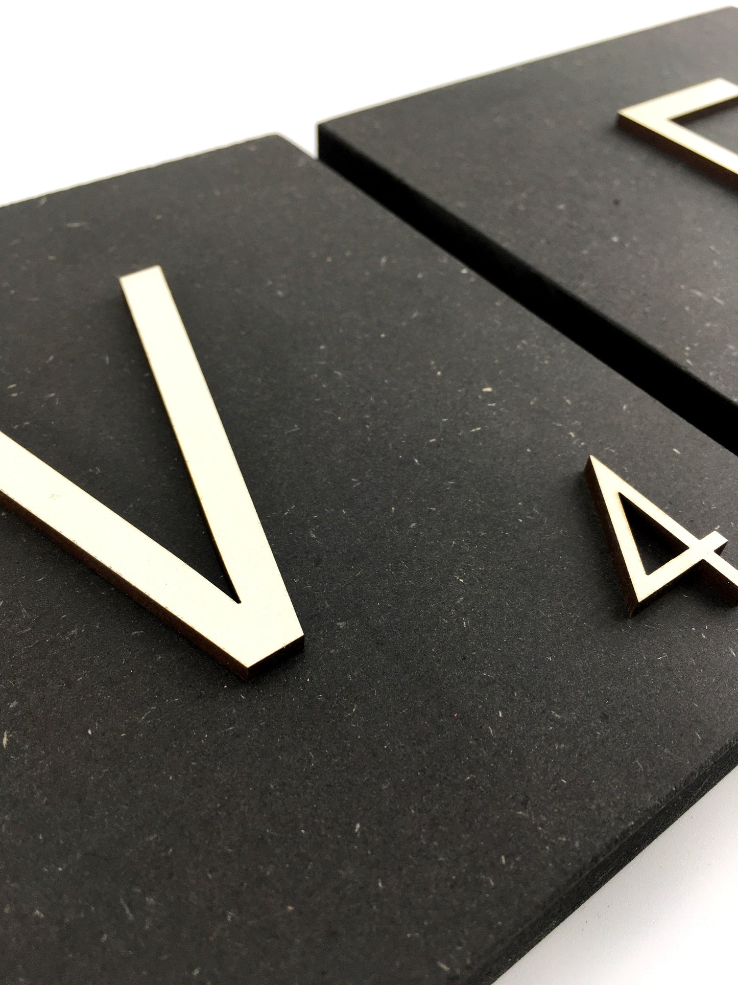 Letras decorativas Scrabble grandes de madera natural