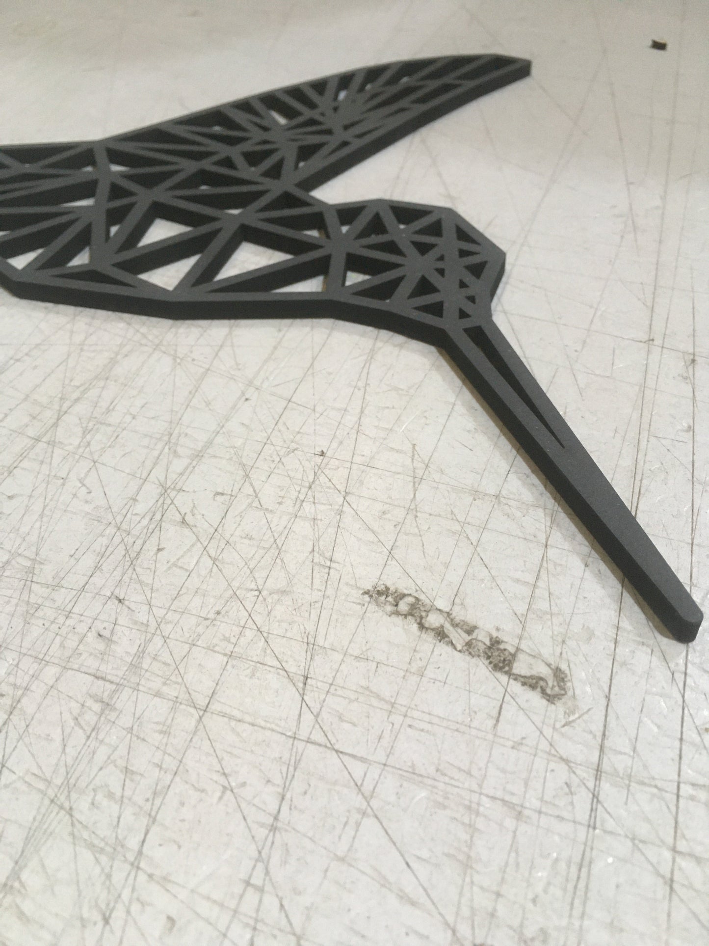 Ave Colibri personalizado de madera para decoración de pared