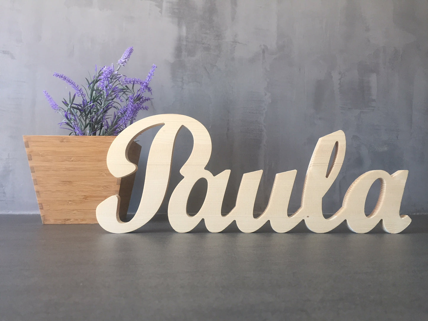 Nombre de madera natural