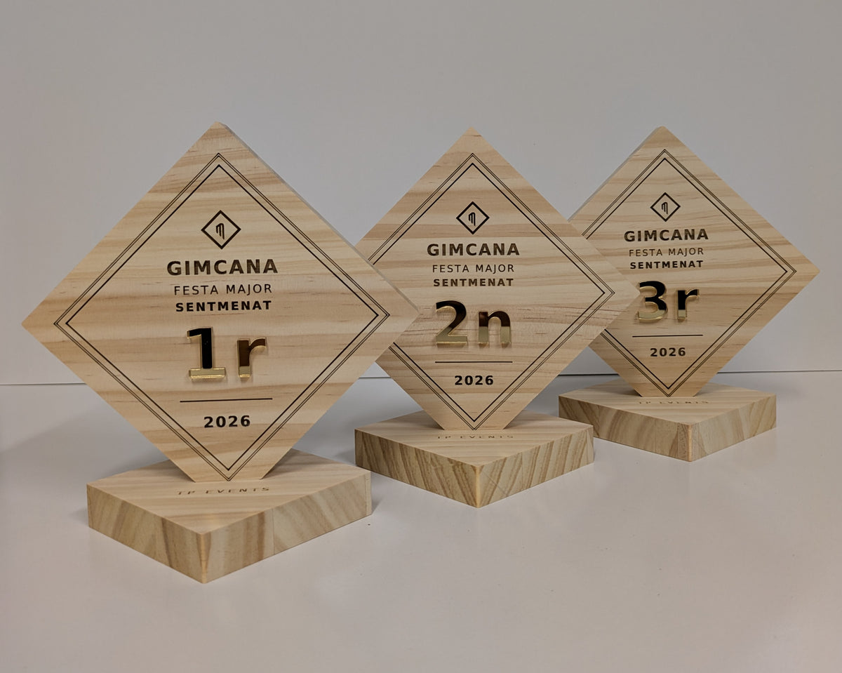 Trofeos personalizables