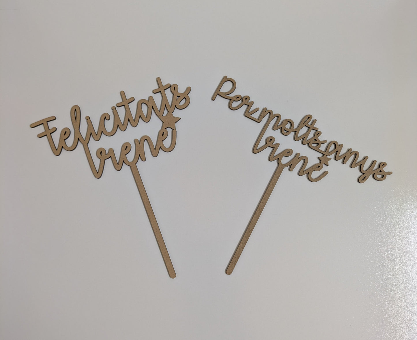 Toppers personalizados