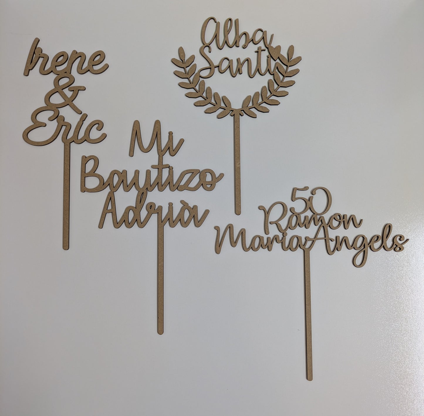 Toppers personalizados