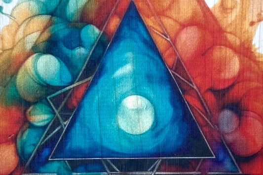 Madera con ánima: Tetrahedrons
