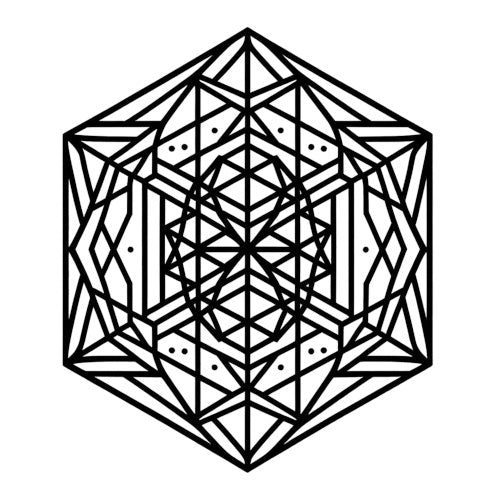 Madera con ánima: Geometría Sagrada (Lito 2)