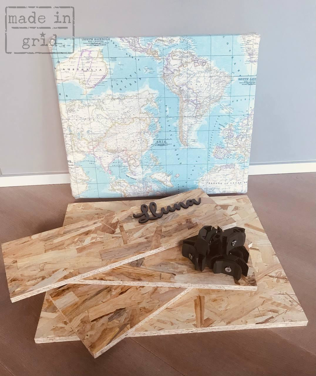 kit de madera personalizable para hacer una cama para mascotas