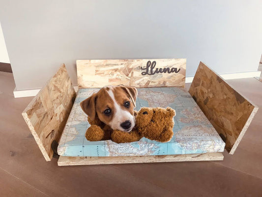 Cama personalizada para mascota perro gato
