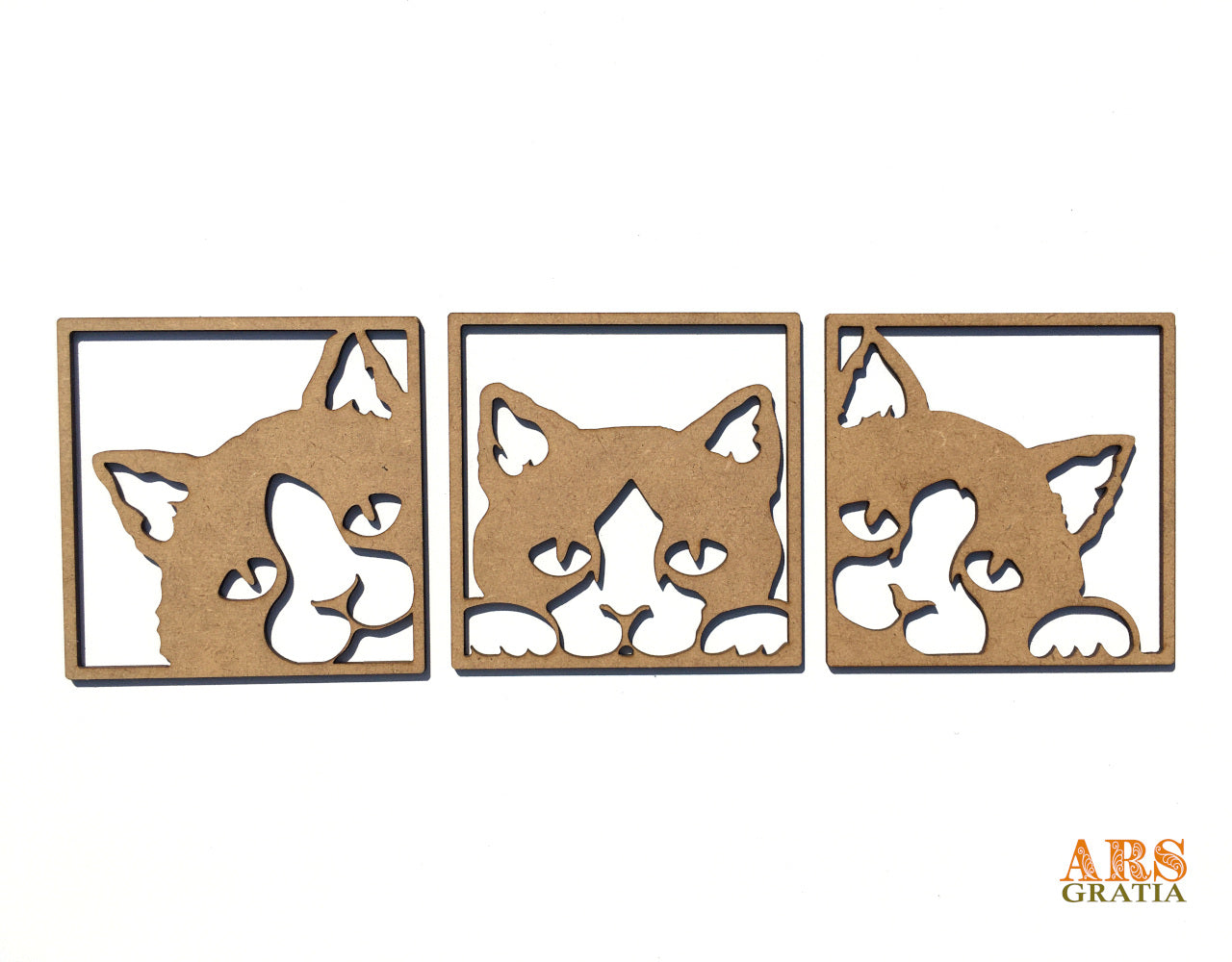 Cuadro de pared con gatos