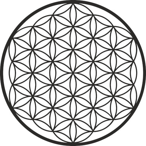 Madera con ánima: Mandalas de pared (Grandes)