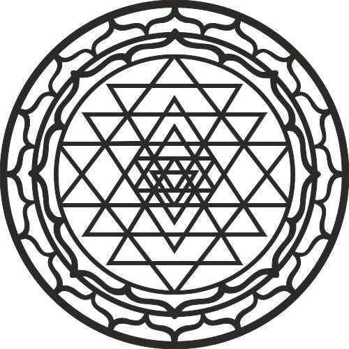 Madera con ánima: Mandalas de pared (Grandes)