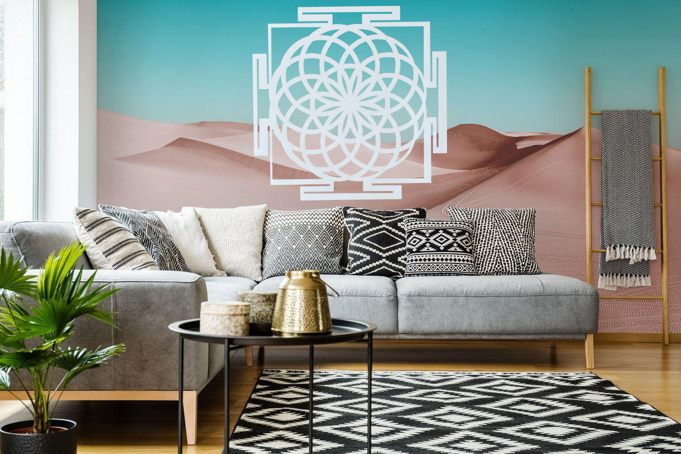 Madera con ánima: Mandalas de pared (Grandes)