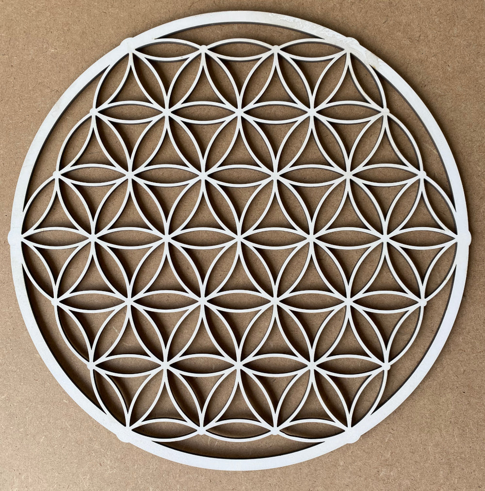 Madera con ánima: Mandalas de pared (Grandes)