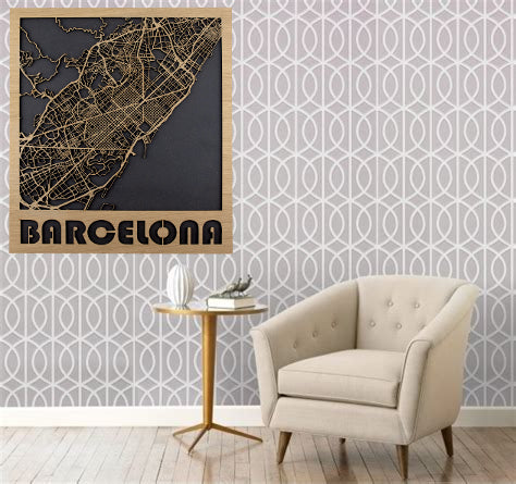 Mapa 3D callejero de Madrid