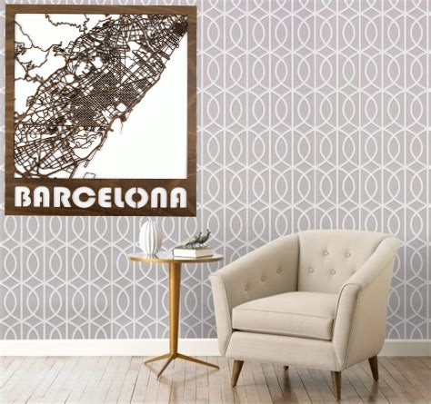 Mapa 3D callejero de Madrid