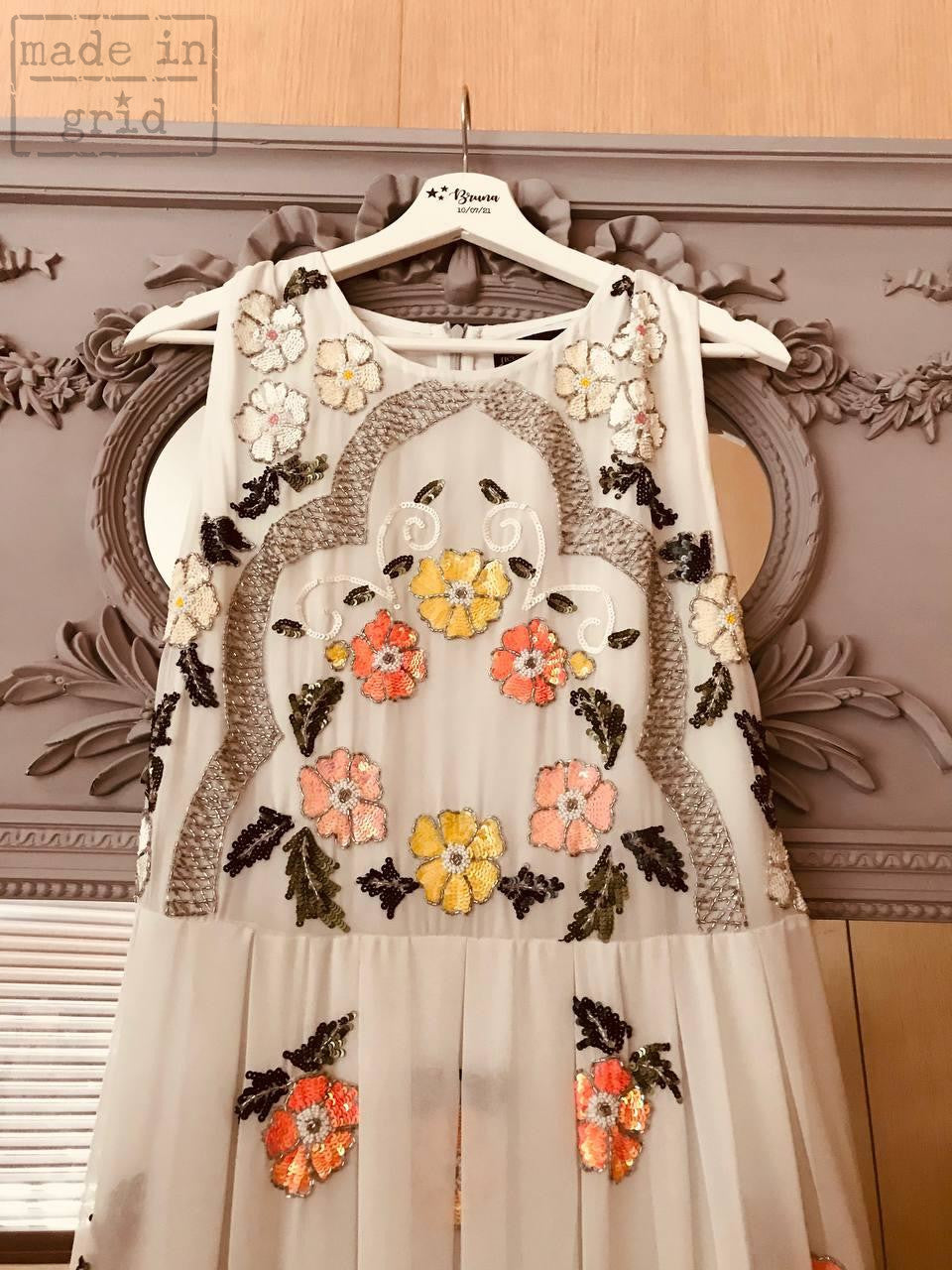 Percha personalizada para vestido de novia