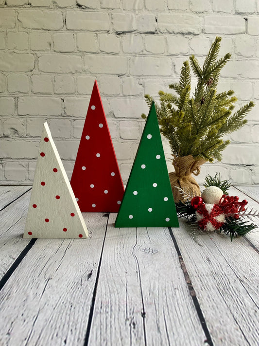 Árboles, Pinos, Abetos, Navidad, madera para decorar