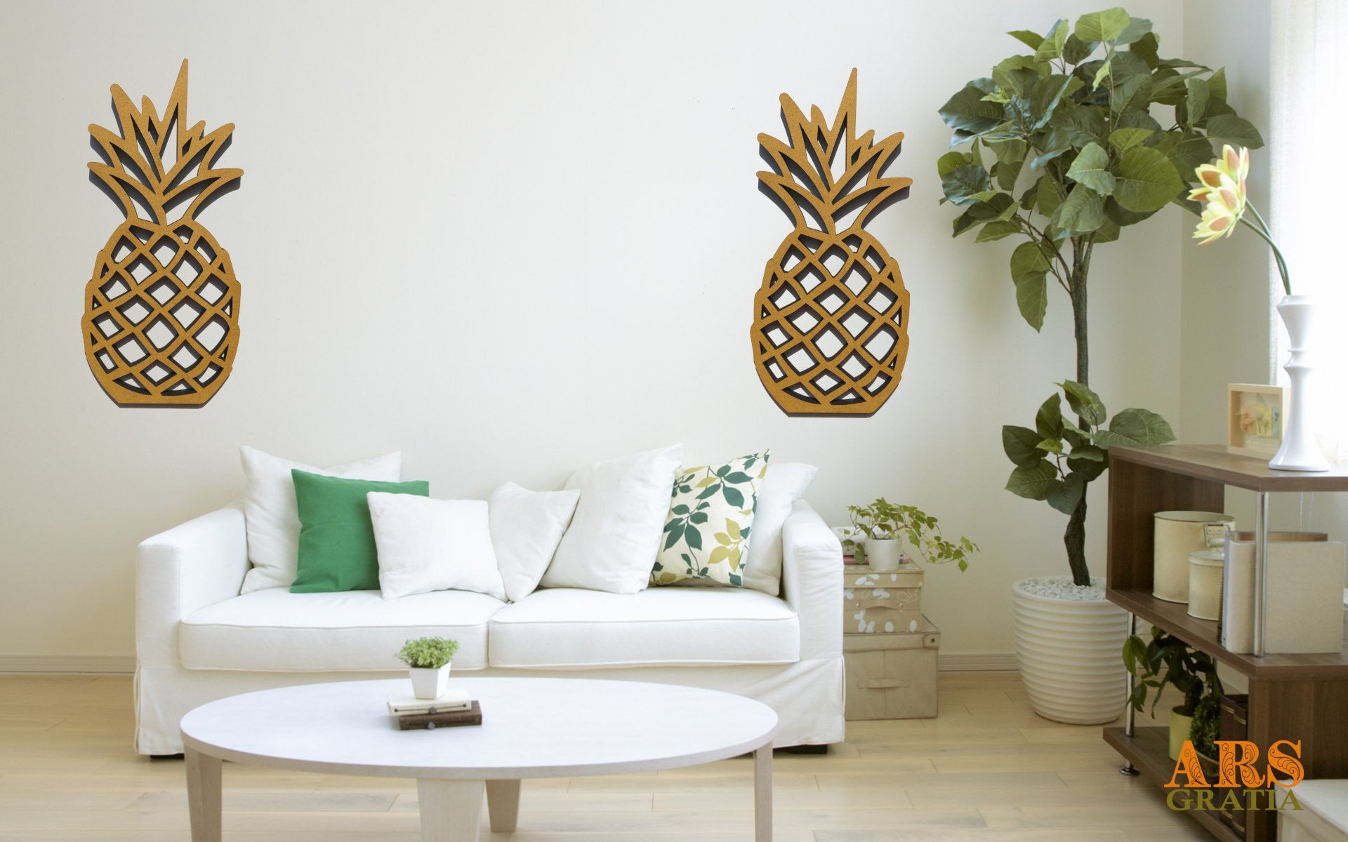 Adornos de pared modernos y alegres