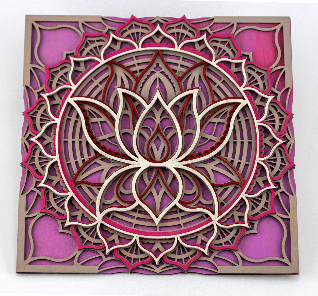 Cuadro de pared - Mandala Lotus