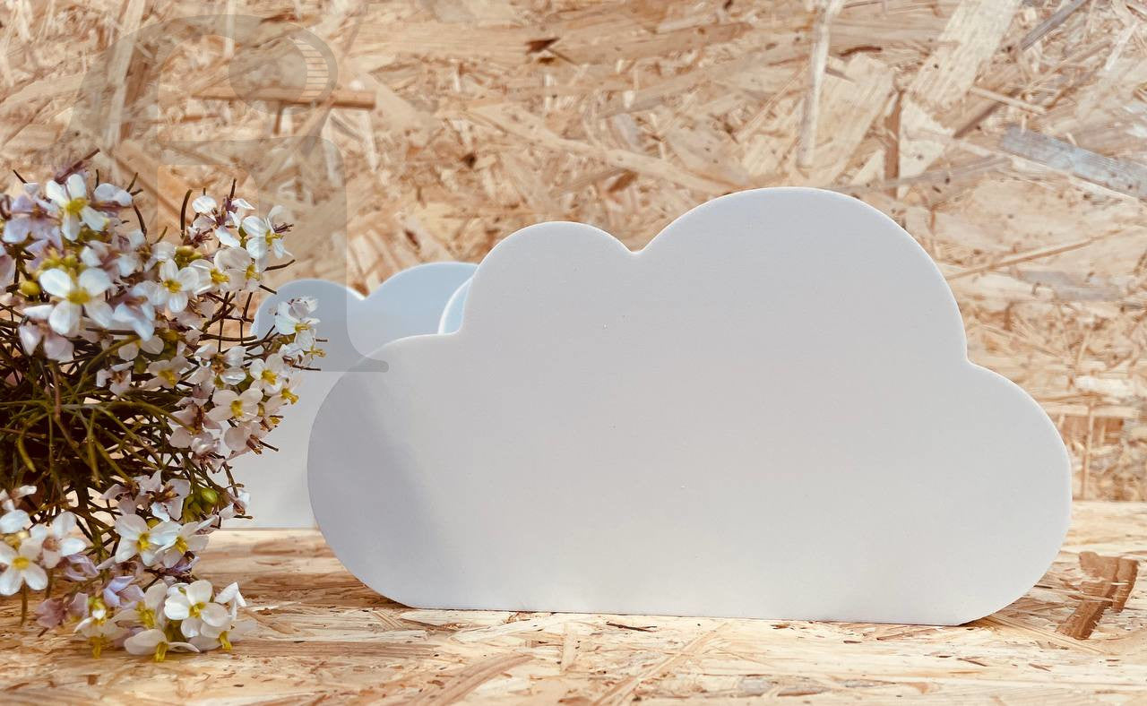 Nubes blancas para decorar - pequeñas
