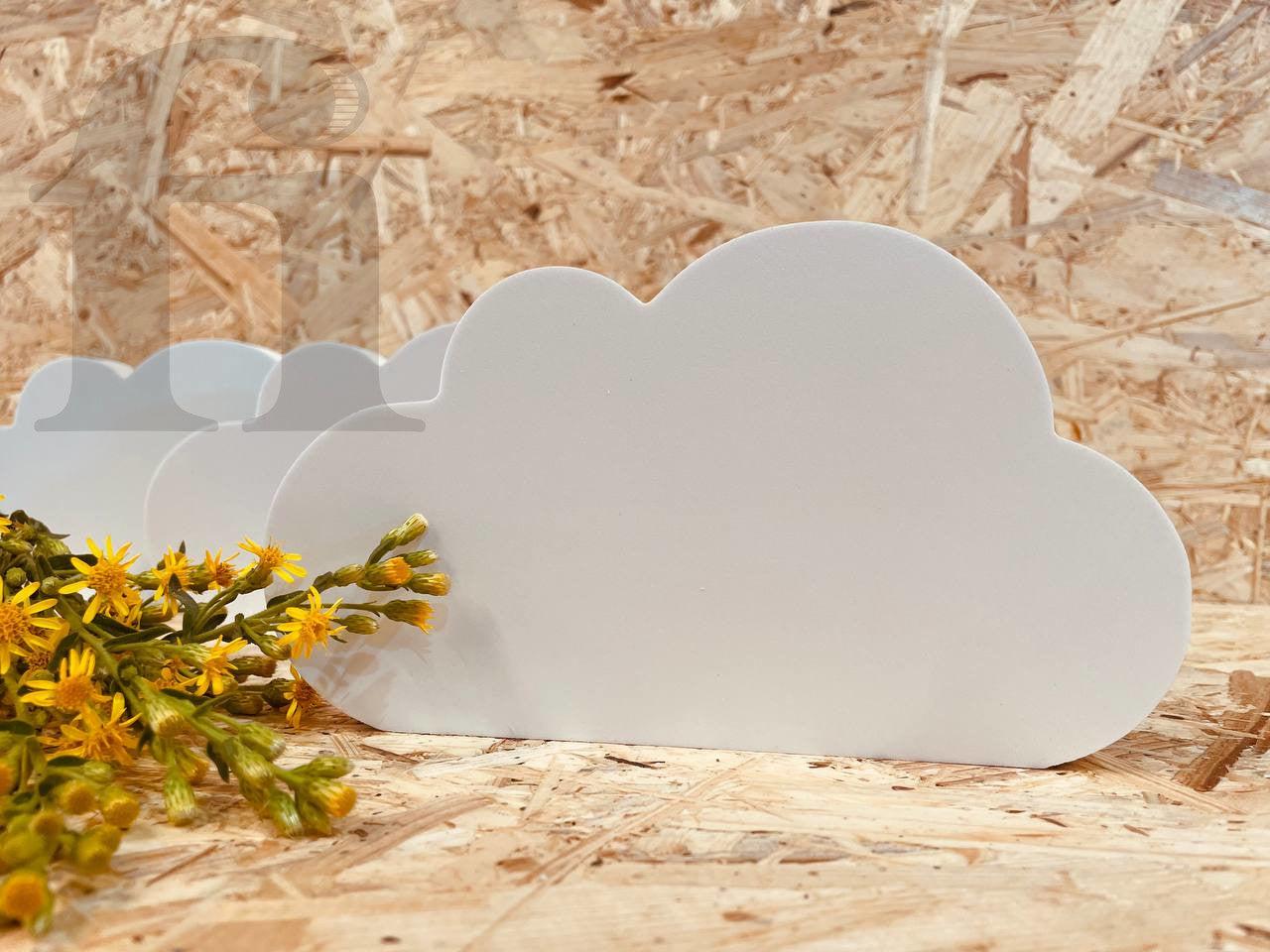 Nubes blancas para decorar - pequeñas